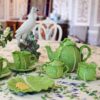 Tasse et soucoupe Lettuce Ware, lot de 2 Tasse et soucoupe Lettuce Ware, lot de 2