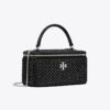 Trousse de toilette en satin embellie Kira Trousse de toilette en satin embellie Kira