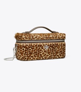Trousse de toilette Kira en cuir de veau