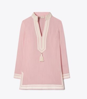 Tunique Tory en soie et viscose