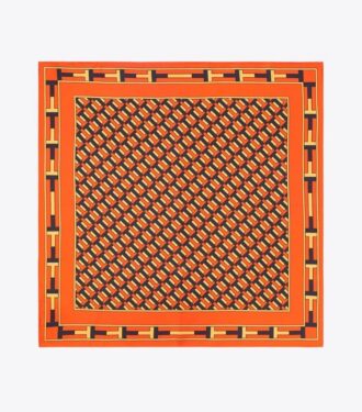 Two For T Foulard en soie double face