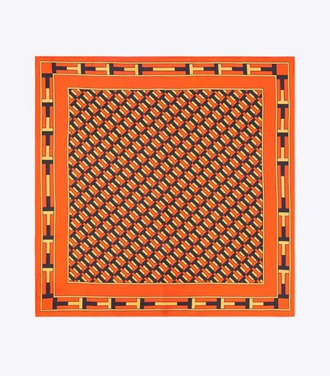 Two For T Foulard en soie double face Two For T Foulard en soie double face