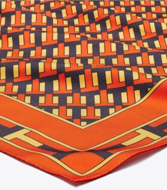 Two For T Foulard en soie double face