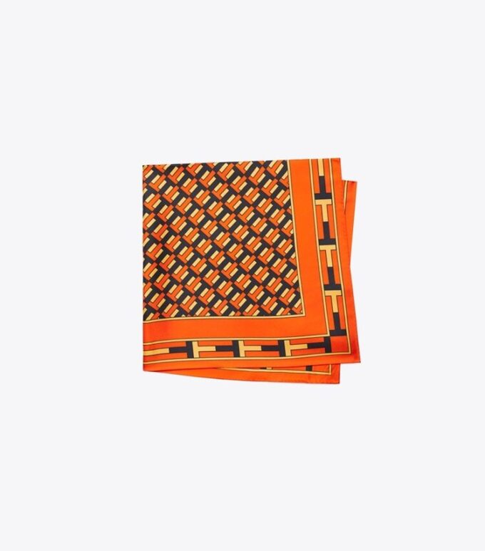 Two For T Foulard en soie double face Two For T Foulard en soie double face