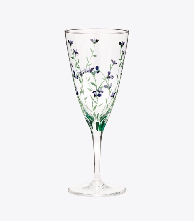 Verres à champagne Jolie Fleur, lot de 2 Verres à champagne Jolie Fleur, lot de 2