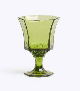 Verres à eau en verre pressé, lot de 4