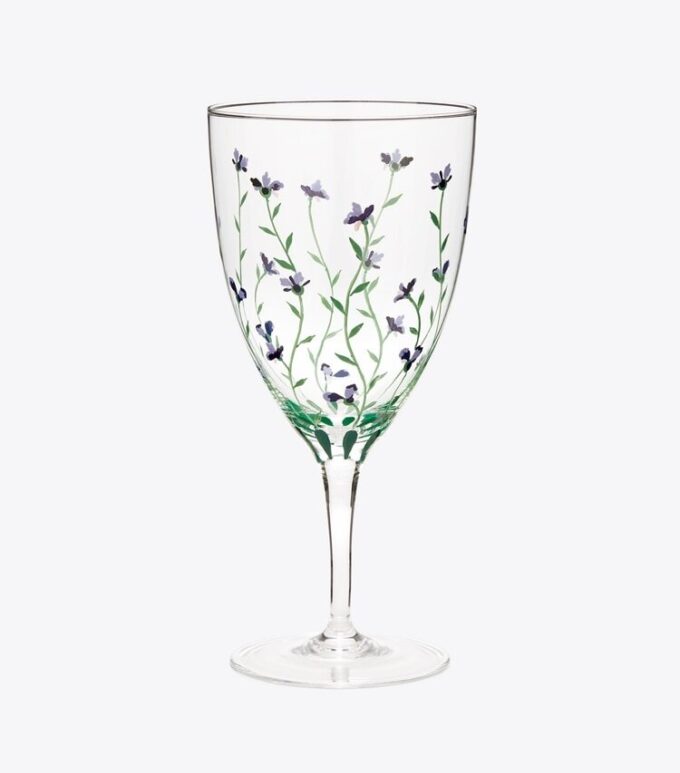 Verres à eau Jolie Fleur, lot de 2 Verres à eau Jolie Fleur, lot de 2