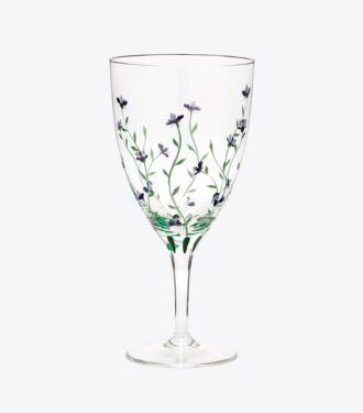 Verres à vin Jolie Fleur, lot de 2