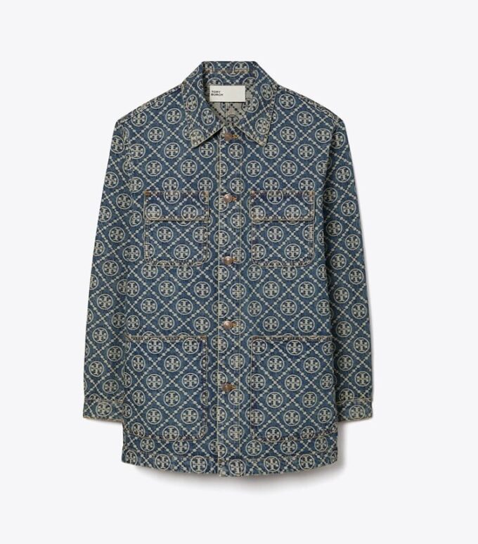 Veste cargo en denim Veste cargo en denim
