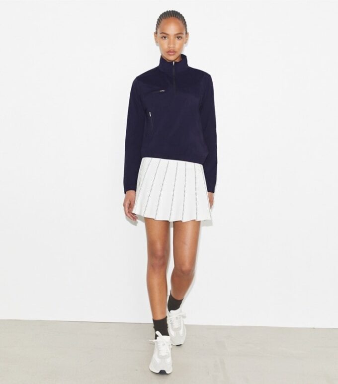Veste de golf en nylon à demi-zip Veste de golf en nylon à demi-zip