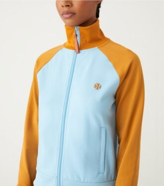 Veste de survêtement double tricot color block Veste de survêtement double tricot color block