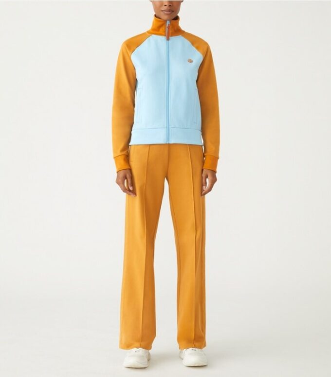 Veste de survêtement double tricot color block Veste de survêtement double tricot color block