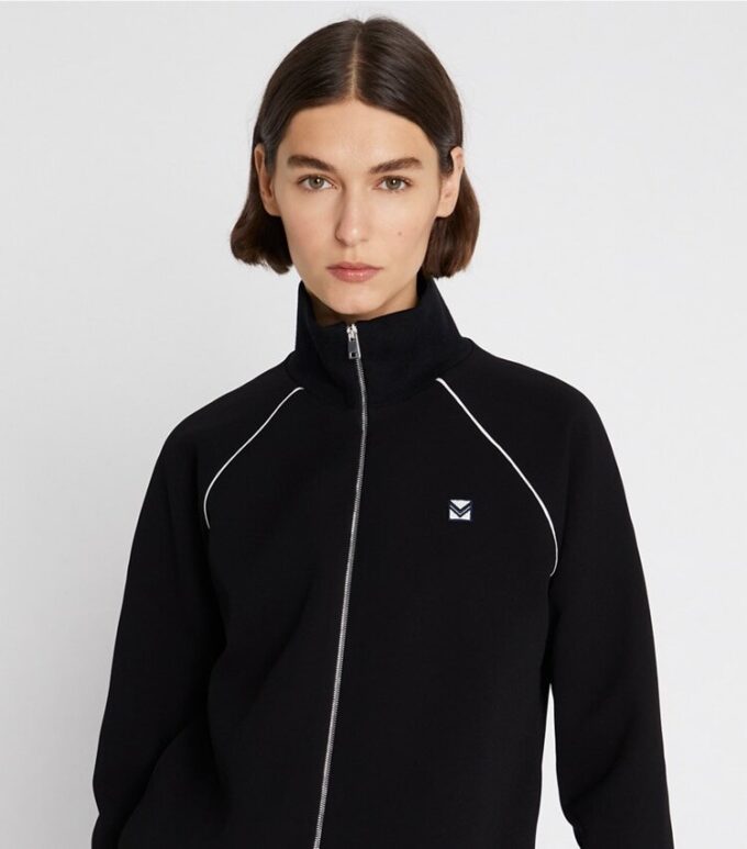 Veste de survêtement en crêpe Veste de survêtement en crêpe