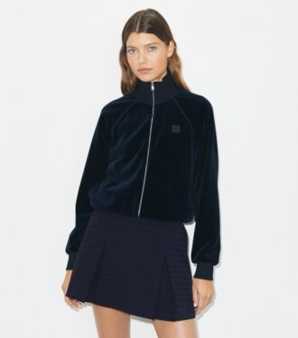 Veste de survêtement en velours