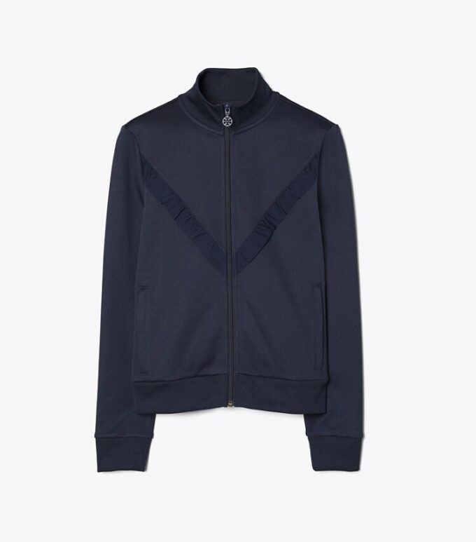 Veste de survêtement à volants Veste de survêtement à volants