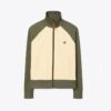 Veste de survêtement zippée à blocs de couleur Veste de survêtement zippée à blocs de couleur