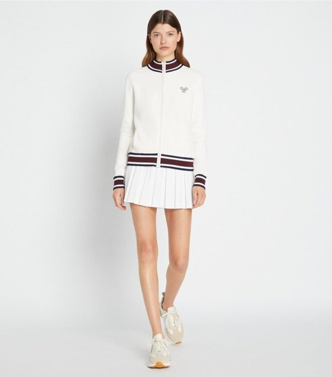 Veste de tennis en tricot technique Veste de tennis en tricot technique