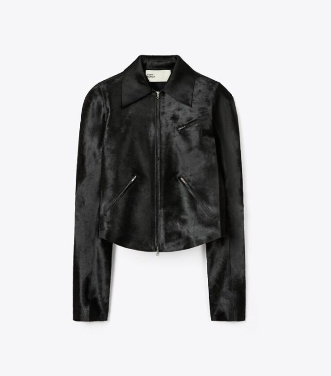Veste en cuir de veau Veste en cuir de veau