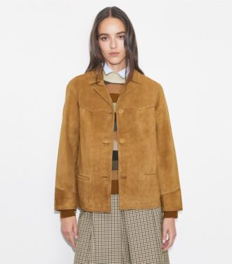 Veste en daim