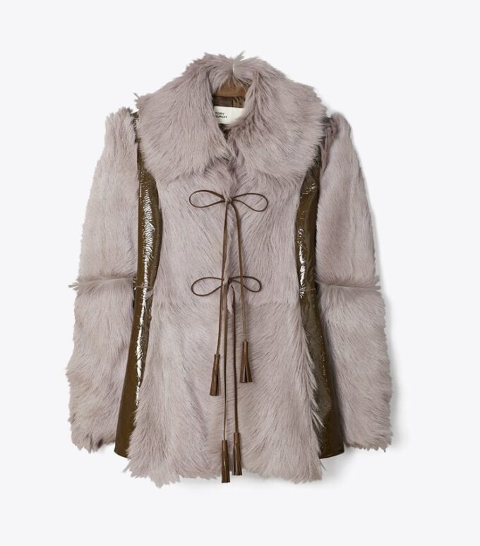 Veste en peau lainée Veste en peau lainée