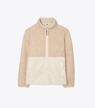 Veste matelassée en polaire