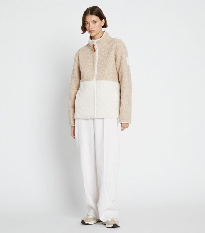 Veste matelassée en polaire Veste matelassée en polaire