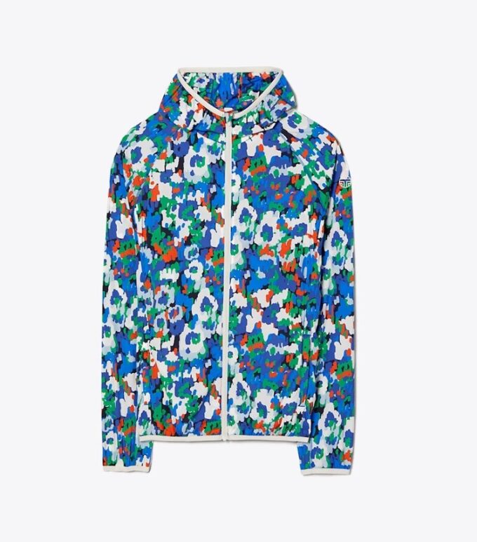 Veste pliable en nylon imprimé Veste pliable en nylon imprimé
