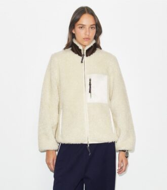 Veste polaire color block