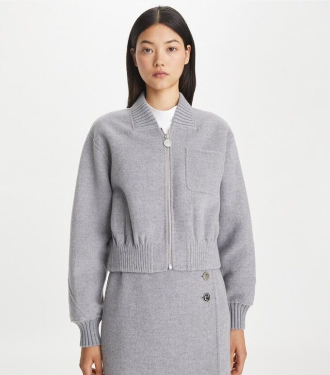 Veste réversible en laine Veste réversible en laine