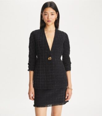 Veste slim en tweed Veste slim en tweed