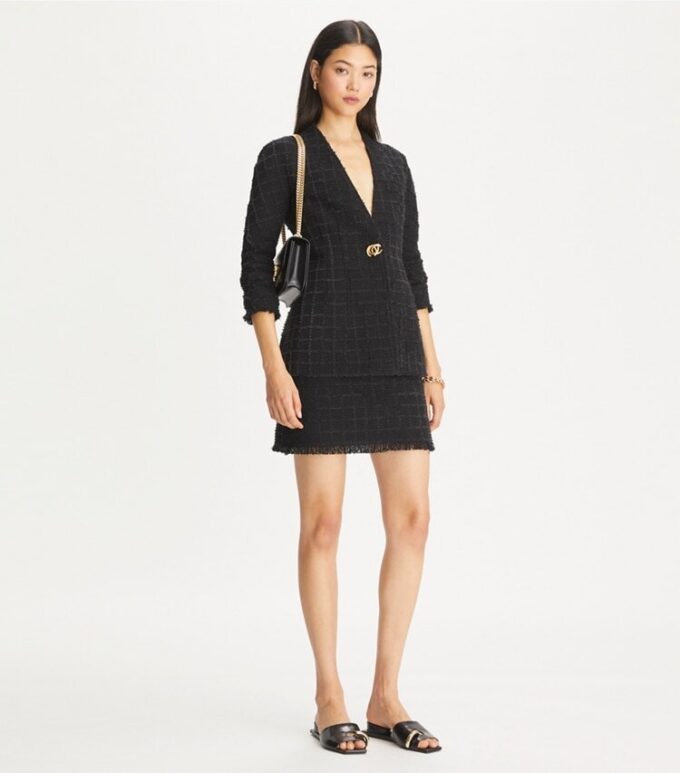 Veste slim en tweed Veste slim en tweed