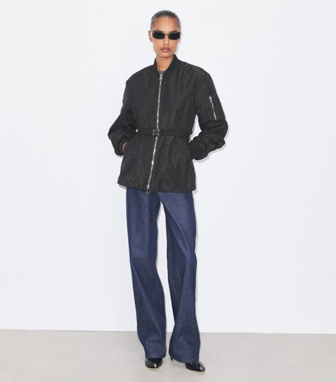 Veste zippée en jacquard T Monogram Veste zippée en jacquard T Monogram